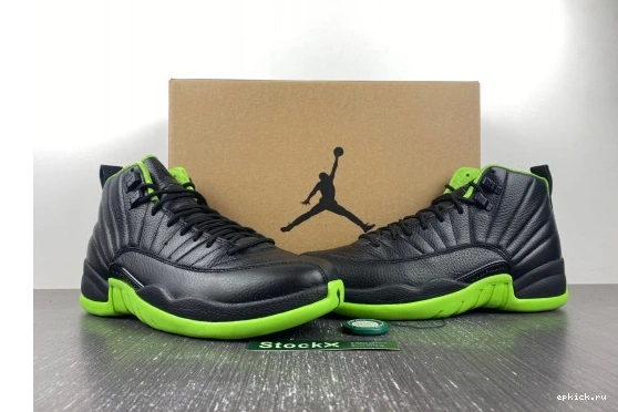 Rep EP GREEN AJ12 12 BLACK Jordan DOF FLIGHT 0216